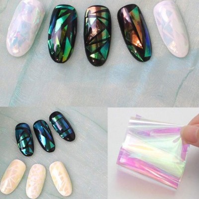 Papel Patine Rosa - Unhas de vidro