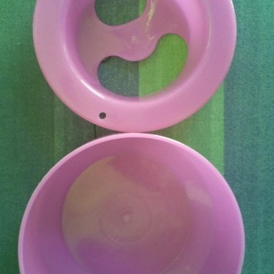 Taça Cor de Rosa para manicure