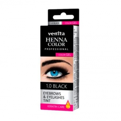 Tinta Henna Para Sobrancelhas - Preta - 15 gr