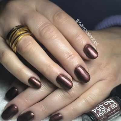 Victoria Vynn Verniz Gel Nº 054 - Smoky Brown - 8 ml