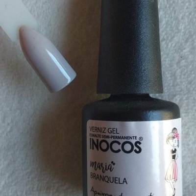 Inocos - Verniz Gel Maria Branquela - 15 ml