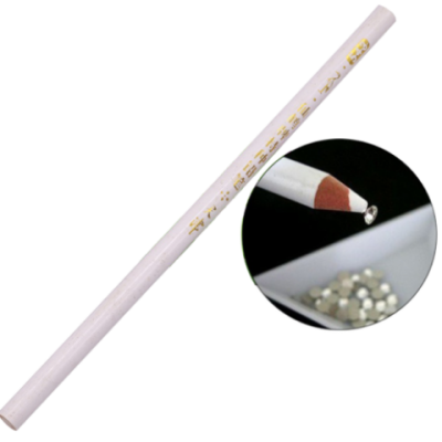 Lápis Branco para pegar pedrinhas