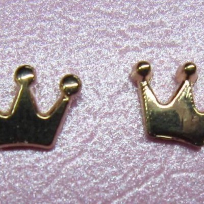 Coroas Douradas Pequenas - um par