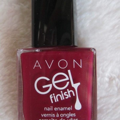 Avon Verniz Vermelho Escuro - Gel Finish