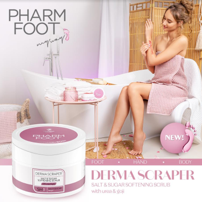 Pharm Foot - Derma Scraper - 200g - Esfoliante Mãos, Pés e Corpo