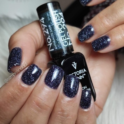 Victoria Vynn Verniz Gel Nº 294 - Anthracite Sadr - 8 ml