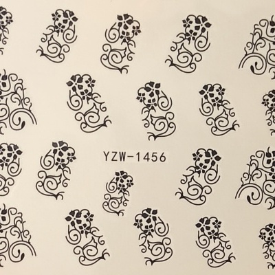 Decalques Flores - YZW-1456