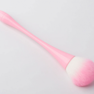 Pincel para Pó - Cor de Rosa