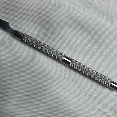 Empurra Cutículas Inox - com ponta em faca