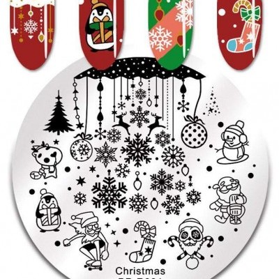 Placas de Carimbos de Natal