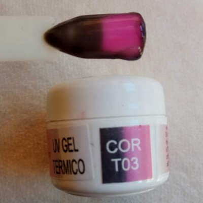 Gel Térmico T03 - Castanho / Rosa
