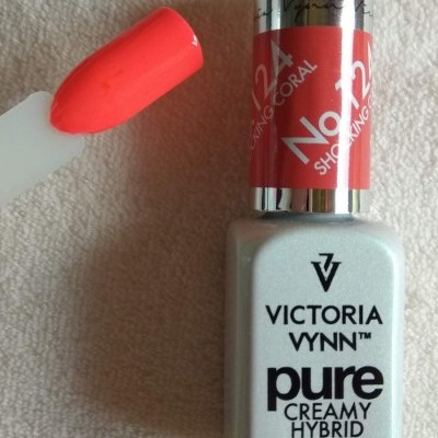 Victoria Vynn Verniz Gel Nº 124 - Shocking Coral - 8 ml