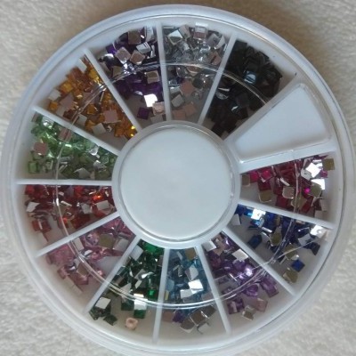 Rodinha Pedras Quadradas Coloridas