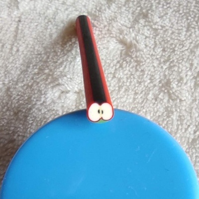 Pauzinho de Fimo - Maçã