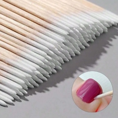 Palitos com algodão - 10 unidades