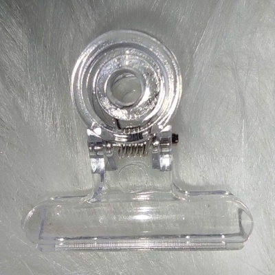 Molinha de Plástico Transparente Para Fibra de Vidro - 1 Unidade