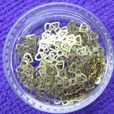 Lacinhos Dourados - 10 unidades