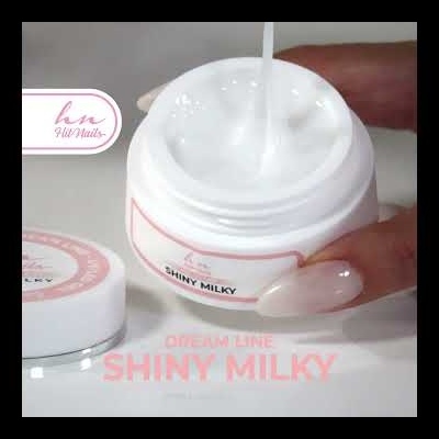 HN Hit Nails - Gel de Construção Dream Line Shiny Milky 15ml