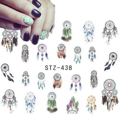 Decalques Dreamcatchers Vários Coloridos - STZ - 438