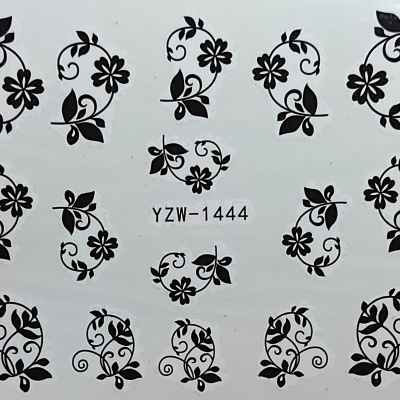 Decalques de Flores e Cornucópias - YZW-1444