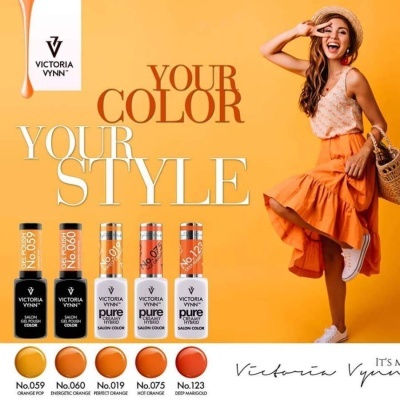 VV - Cores Verniz Gel - Laranjas