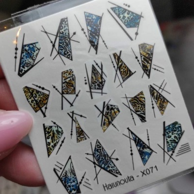 Decalques Animal Print X071