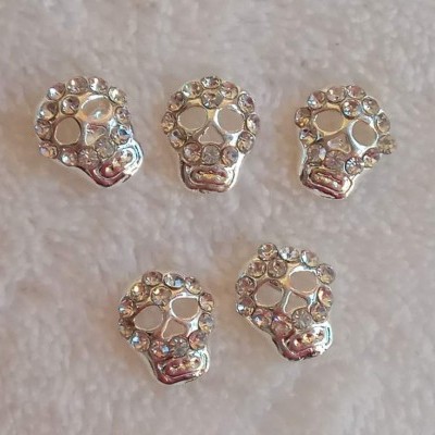 Caveira Mexicana com Brilhantes - 1 unidade