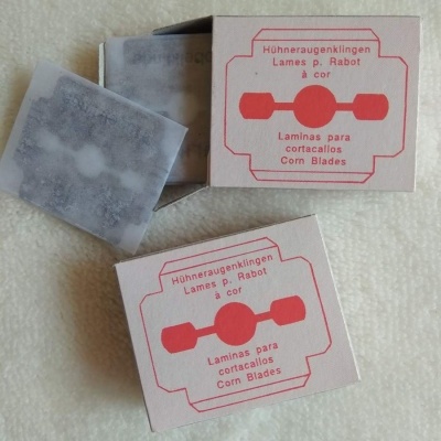 Lâminas Corta Calos - Credo - Caixa com 10 Unidades