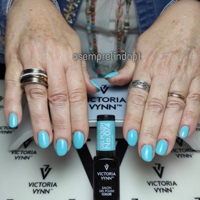 Victoria Vynn Verniz Gel Nº 074 - Holiday Sea - 8 ml