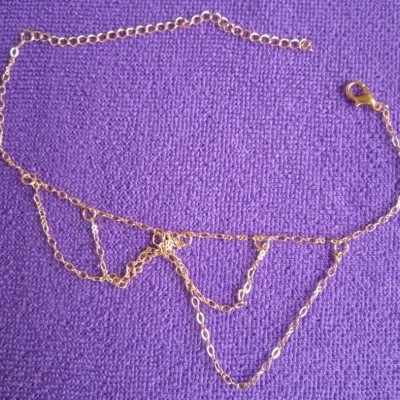 Pulseira Dourada para Braço