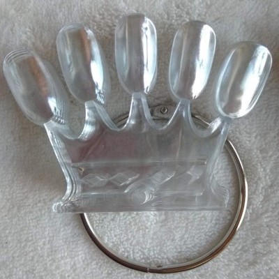 Mostruário coroa com argola - Transparente