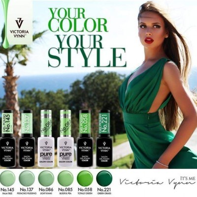 VV - Cores Verniz Gel - Verdes