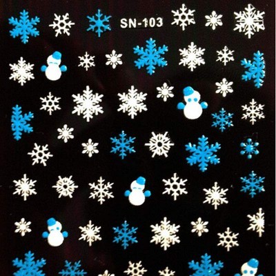 Autocolantes 3D de Natal - SN-103