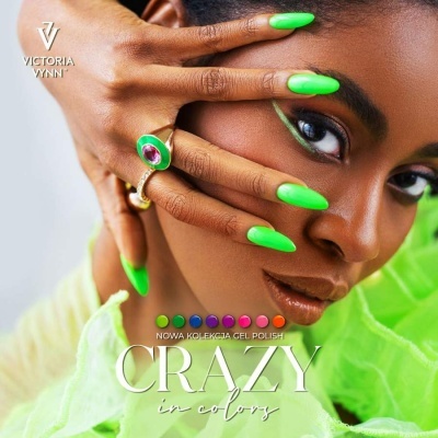 Victoria Vynn Verniz Gel Nº 332 - Insane Green - 8 ml