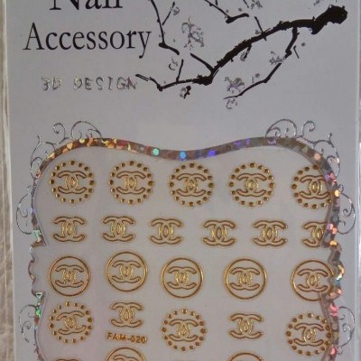 Autocolantes Chanel Fam-020