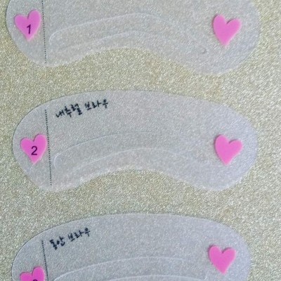 Moldes para sobrancelhas - 3 Moldes