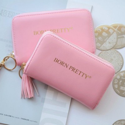 Bolsa para Placas de Carimbos - Rosa - Born Pretty