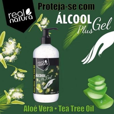 Real Natura - Gel de Lavagem de Mãos Plus 500 ml