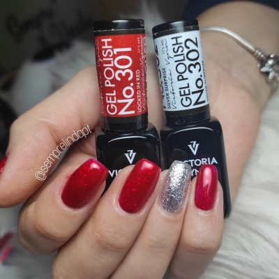 Victoria Vynn Verniz Gel Nº 301 - Locked In Red - 8 ml