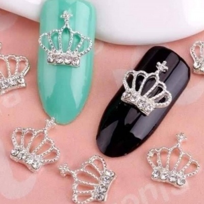 Coroas Prateadas - 1 Par