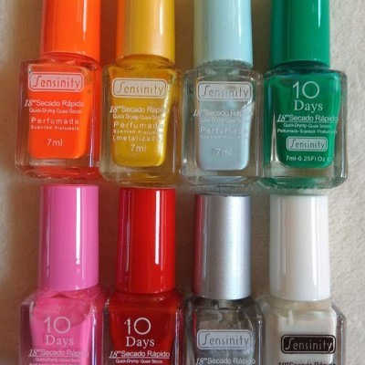 Tinta Sensinity para Carimbos - Kit de 8 Cores