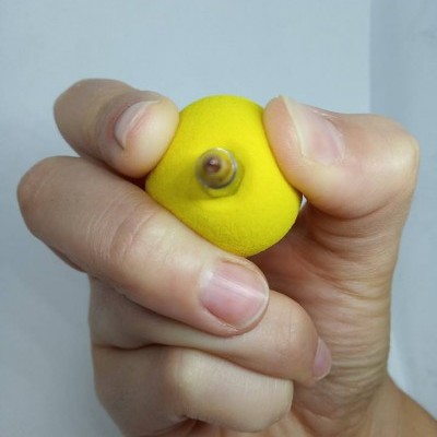 Adaptador para lápis, ovo de esponja