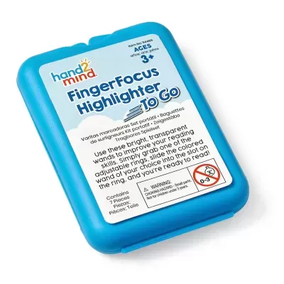 Régua de leitura FingerFocus