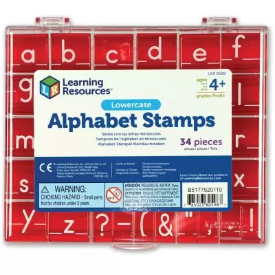 Carimbos do Alfabeto - Letras Minúsculas