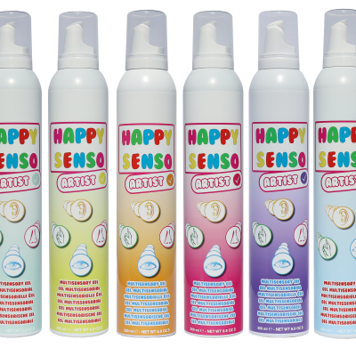 Pack 6 Espumas Happy Senso Artista (com cor) Pack 6 Espumas Happy Senso Artista (com cor)