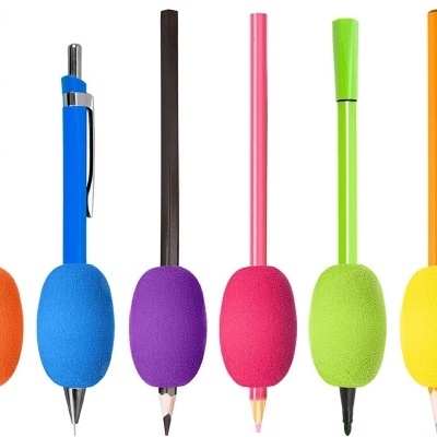 Adaptador para lápis, ovo de esponja