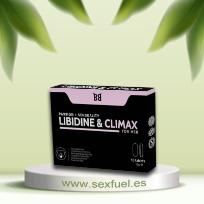 BLACK BULL - LIBIDINE & CLIMAX AUMENTO LÍBIDO PARA MUJER 10 CÁPSULAS