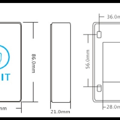 Interruptor de acesso com toque