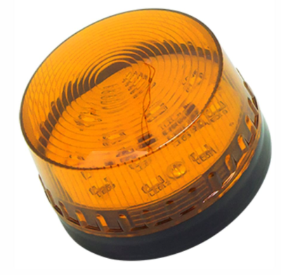 SINALIZADOR LED LARANJA 12V