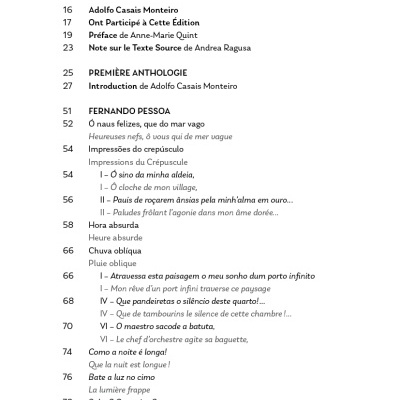 Première Anthologie